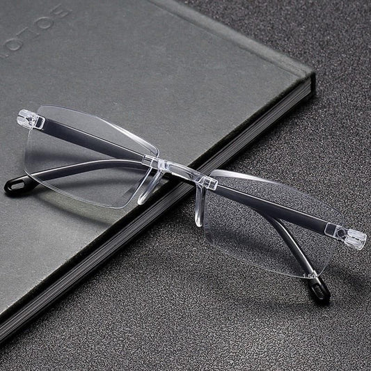 Buy 1 Get 1 Free Anti-blue Progressive Far And Near Dual-Use Reading Glasses